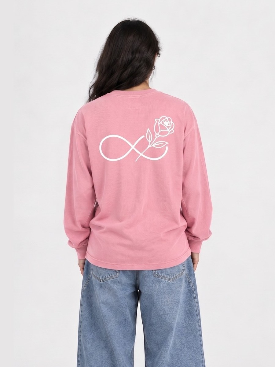 Infinity Rose Long Sleeve Tee — back